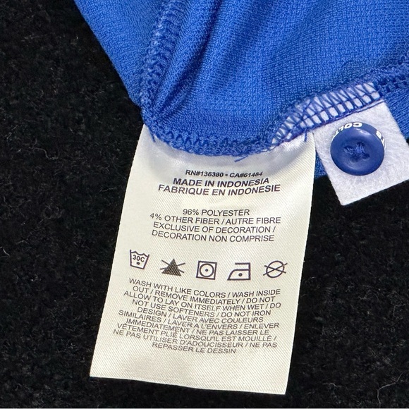 Nike Blue Polo Shirt with Colts Branding - Picture 11 of 12